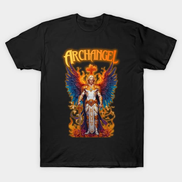 Archangel Michael T-Shirt by HUNTINGisLIFE